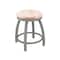 Holland Bar Stool Co 18" Swivel Vanity Stool, Nickel Finish, Nat Maple Seat 80218ANNatMpl - alternate 1